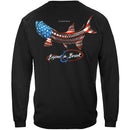 Patriotic Tarpon Premium Hooded Sweat Shirt