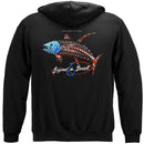 Patriotic Tuna Premium Hooded Sweat Shirt