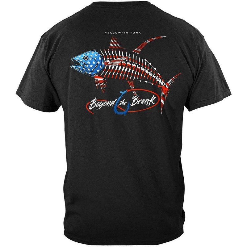 Patriotic Tuna Premium Hooded Sweat Shirt