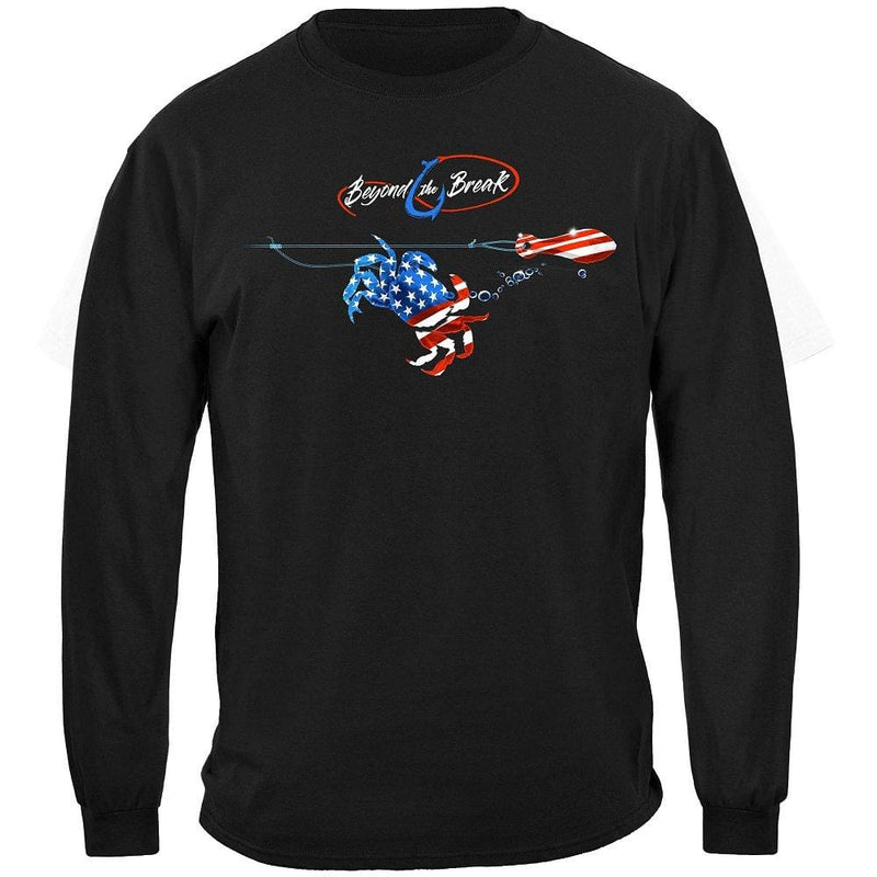 Patriotic Black Fish Premium Long Sleeves