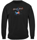 Patriotic Bone Fish Premium Hooded Sweat Shirt