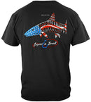 Patriotic Bone Fish Premium Long Sleeves