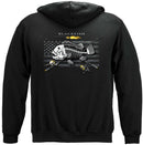 Black Flag Patriotic Black Fish Premium Hooded Sweat Shirt