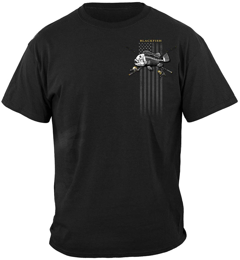 Black Flag Patriotic Black Fish Premium T-Shirt
