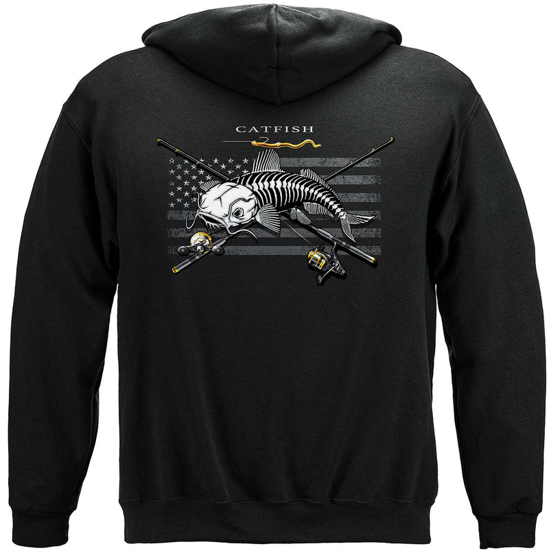 Black Flag Patriotic Catfish Premium T-Shirt