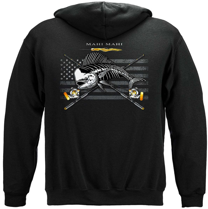 Black Flag Patriotic Mahi Premium Hooded Sweat Shirt