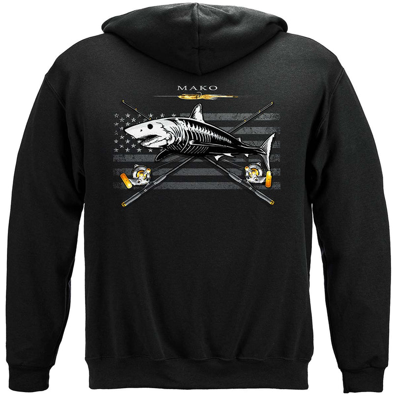 Black Flag Patriotic Shark Premium T-Shirt