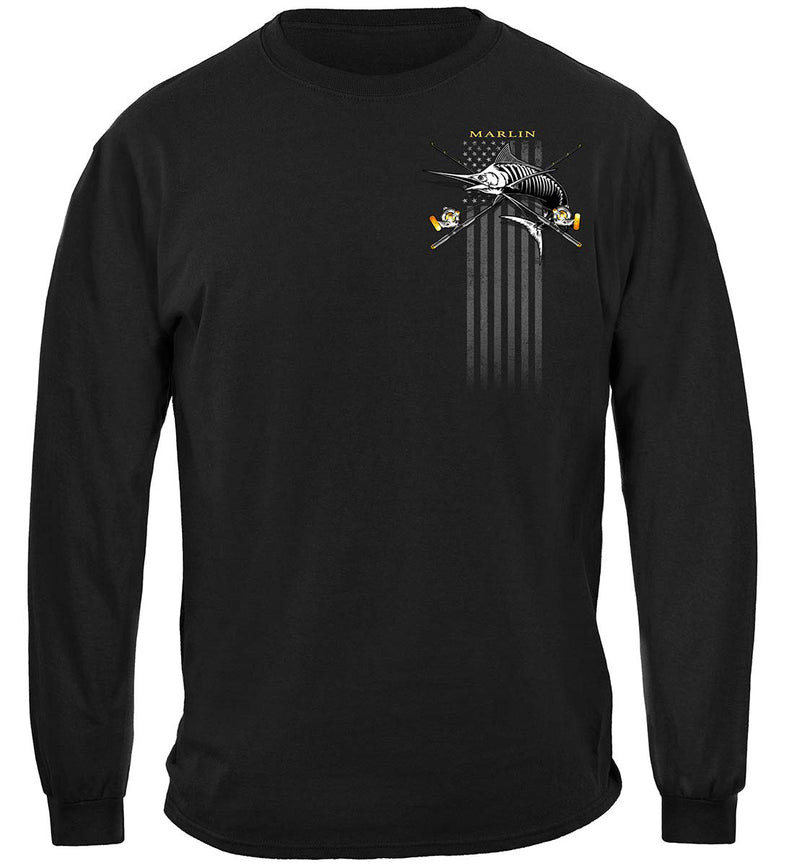Black Flag Patriotic Marlin Premium T-Shirt
