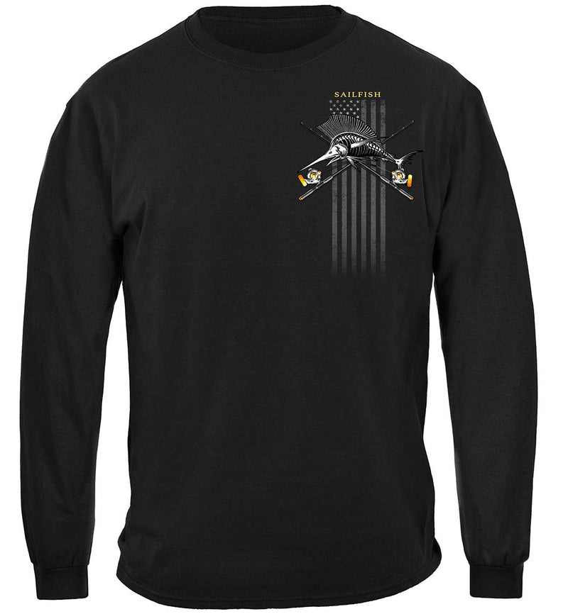 Black Flag Patriotic Sailfish Premium Long Sleeves
