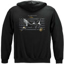 Black Flag Patriotic Tarpon Premium Hooded Sweat Shirt