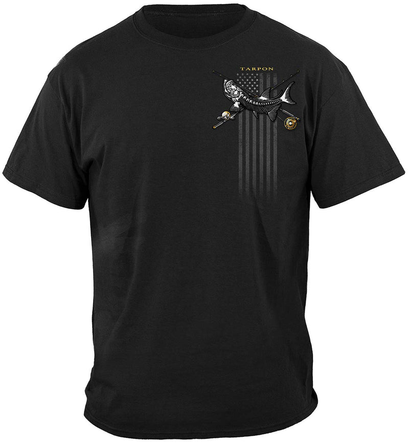 Black Flag Patriotic Tarpon Premium Long Sleeves