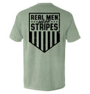 Real Men Wear Stripes (Back Print)