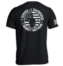 I Served I Sacrificed I Regret Nothing