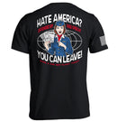 Hate America Offended By Free Speech You can Leave