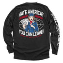 Hate America Offended By Free Speech You can Leave