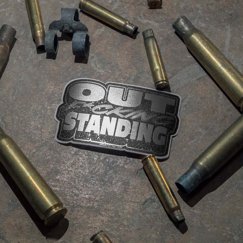 Out F*cking Standing Decal