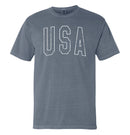 USA Collegiate Solid White (Front)