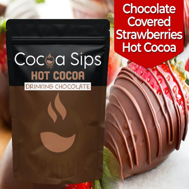 Chocolate Covered Strawberries Hot Cocoa