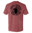 I Served I Sacrificed I Regret Nothing