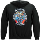 Absolute Firefighter Gas Mask Premium Hooded Sweat Shirt