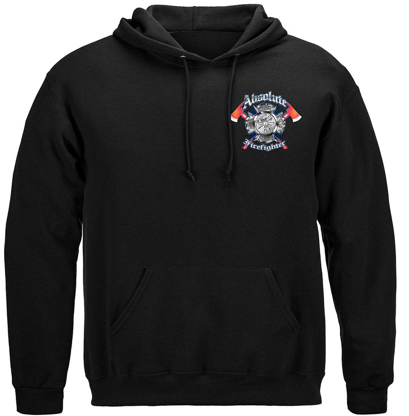 Absolute Firefighter Gas Mask Premium Hooded Sweat Shirt