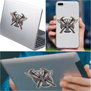 Hard Core Firefighter Premium Reflective Decal