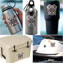 Hard Core Firefighter Premium Reflective Decal