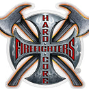 Hard Core Firefighter Premium Reflective Decal