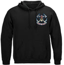 Haz Mat Firefighter Premium Hooded Sweat Shirt