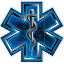 Silver Snake EMT On Call Premium Reflective Decal