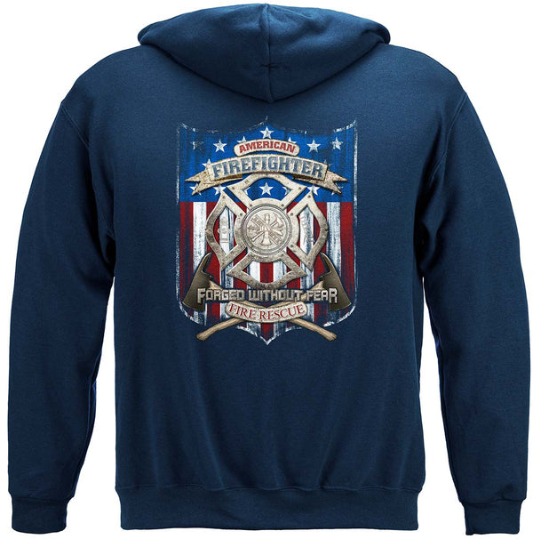 Firefighter American Made Premium Hooded Sweat Shirt