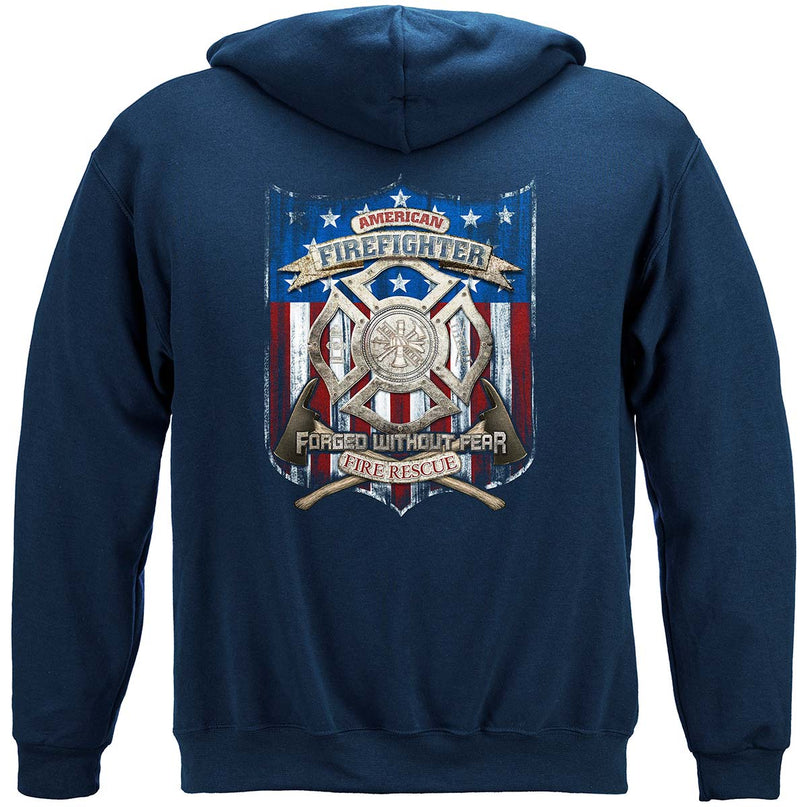 Firefighter American Made Premium Hooded Sweat Shirt