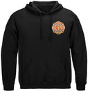 Firefighter classic Fire Maltese Premium Hooded Sweat Shirt