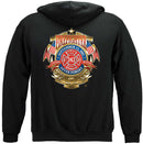 Firefighter badge of honor Premium Hooded Sweat Shirt