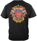 Firefighter badge of honor Premium Hooded Sweat Shirt