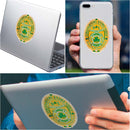 Firefighter Irelands  Iriah Bravest Premium Reflective Decal