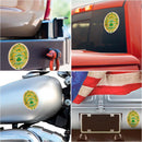 Firefighter Irelands  Iriah Bravest Premium Reflective Decal