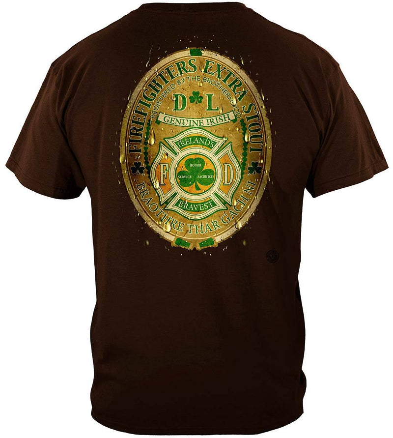 Firefighter DL Ireland's Irish Bravest Premium Hooded Sweat Shirt