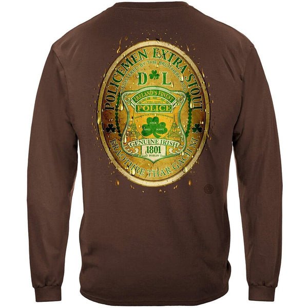 Police DL Bottled by Ireland's Irish Finest Police Premium Long Sleeves