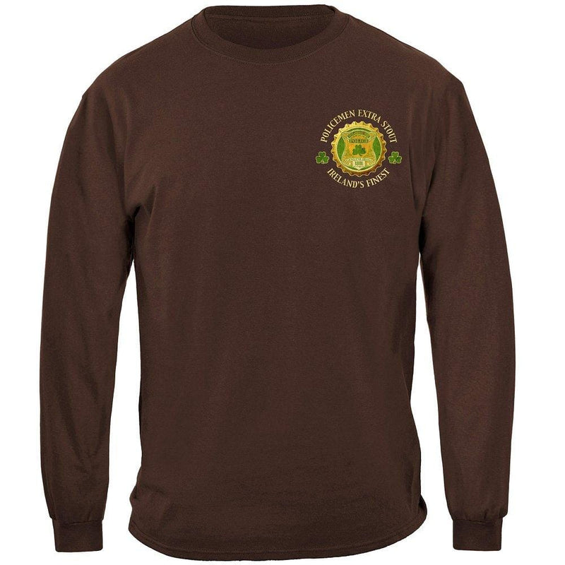 Police DL Bottled by Ireland's Irish Finest Police Premium Hooded Sweat Shirt