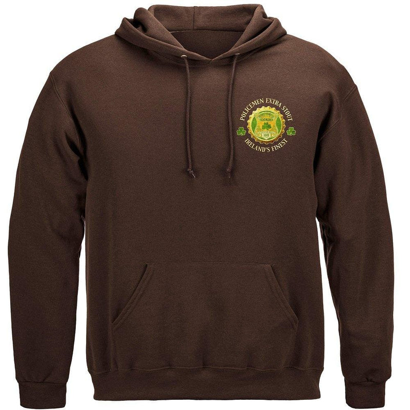 Police DL Bottled by Ireland's Irish Finest Police Premium Hooded Sweat Shirt
