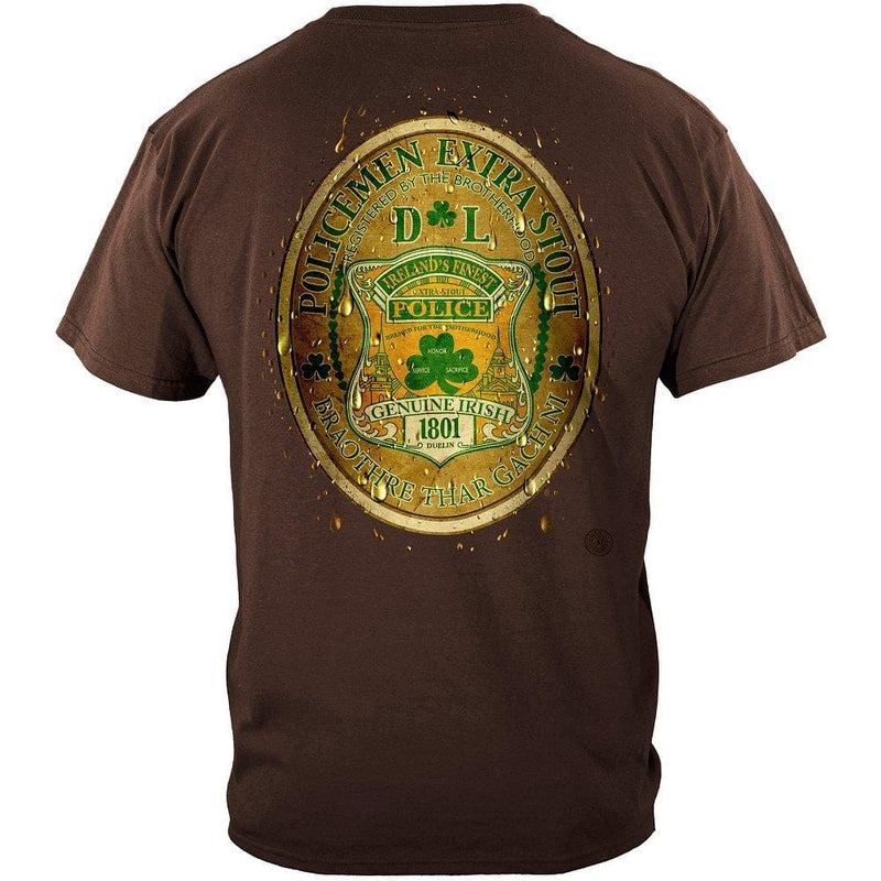 Police DL Bottled by Ireland's Irish Finest Police Premium Hooded Sweat Shirt