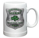 Firefighter Garda Irish Irelands Finest Stoneware White Coffee Mug Gift Set
