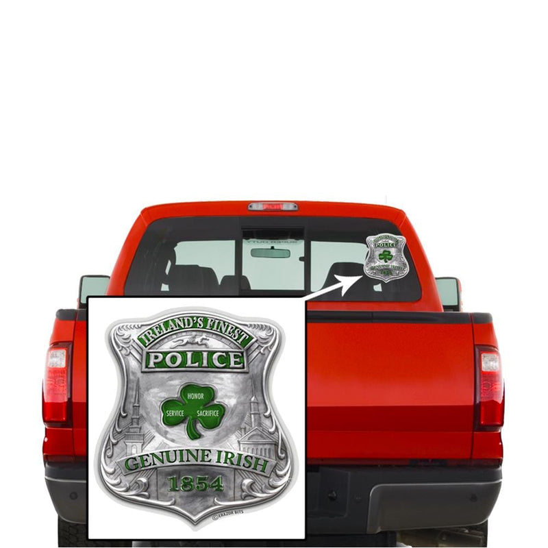 Garda Irish Ireland Finest Premium Reflective Decal