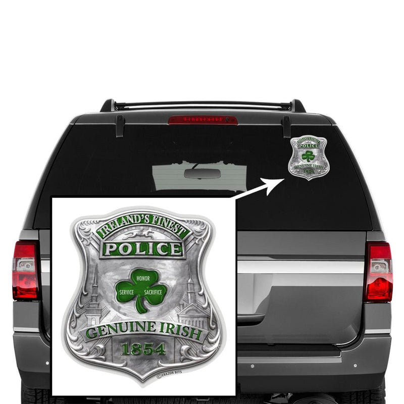 Garda Irish Ireland Finest Premium Reflective Decal