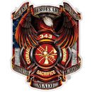 True Hero Firefighter Premium Reflective Decal