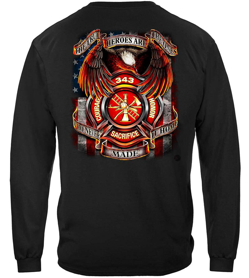 True Hero Firefighter Premium Long Sleeves