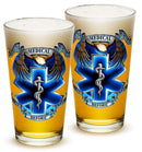 Heroes EMS 16oz Pint Glass Glass Set