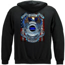 Honor our fallen officers Premium Hooded Sweat Shirt