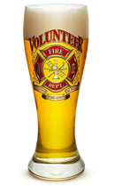 Volunteer Firefighter 23oz Pilsner Glass Glass Set